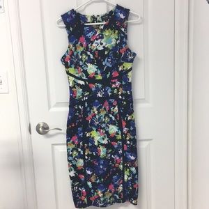 S Nicole by Nicole Miller midi dress